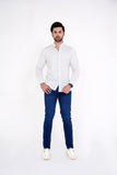 Tommy jeans Power stretch fabric Regular fit mid blue colour