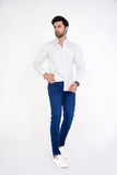 Tommy jeans Power stretch fabric Regular fit mid blue colour